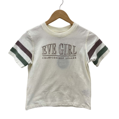 Eve Girl Kids  Size 7 T-shirt Cream / Striped 