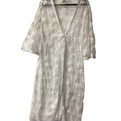 Regatta Womens  Size M  dressing gown laceWhite I