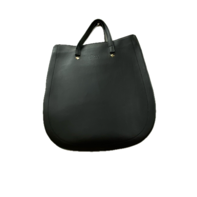 Bee Leather and Co Womens Black  Leather