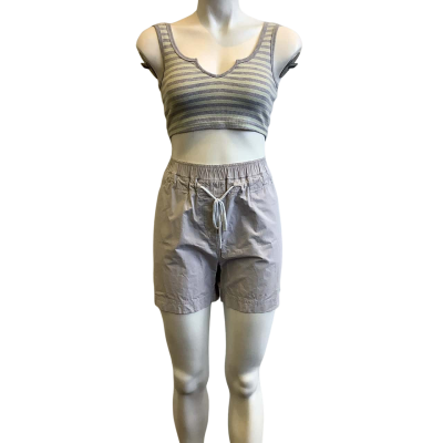 Lee Mathews/Edit Women's Brand Size 2 Shorts Light Grey 