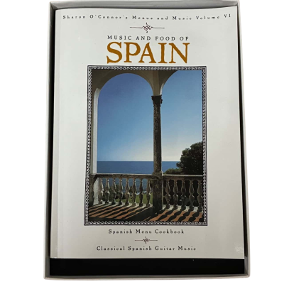 Sharon O’ Connor’s Menus and Music Volume VI, Music and Food of SPAIN