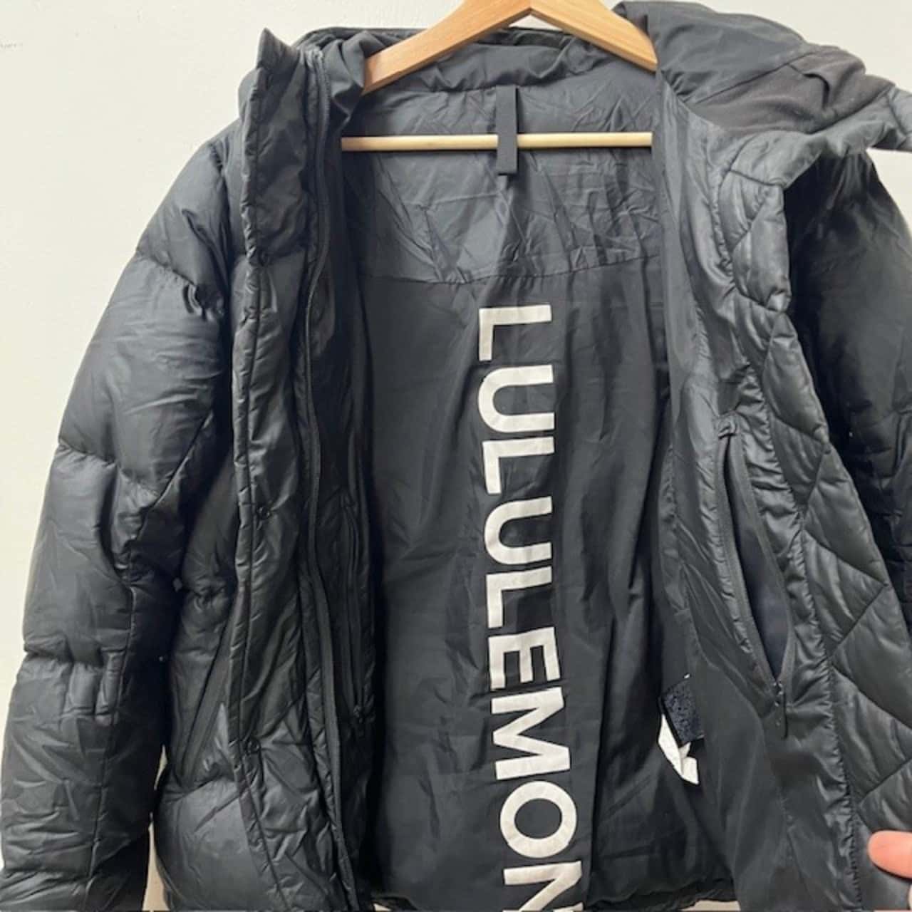 Lululemon Womens Size 12 Puffer Jacket Black (s) - Used Good 