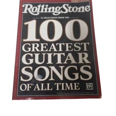 100 Greatest Guitar Songs of All Time Book