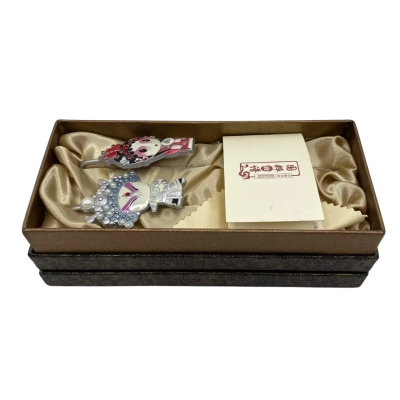 Chinese Peking Opera Bookmarks/Letter Openers (2pc Set)