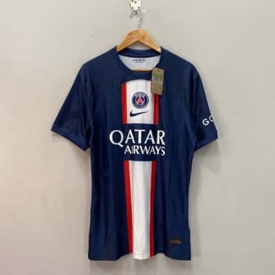 Nike Paris Saint-Germain. #30 MESSI  GOAT Mens  Size XL Jersey Blue 