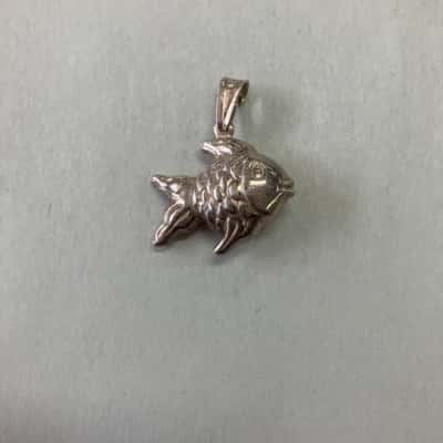 Women’s Quirky Sterling Silver Fish Pendant
