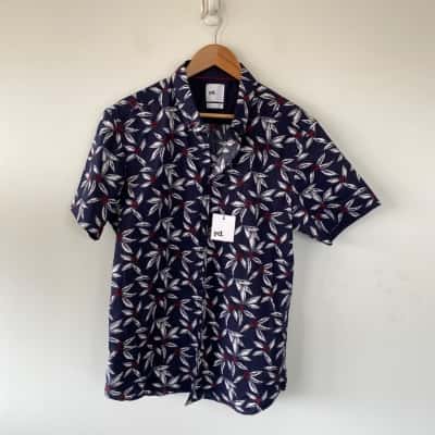 Yd. Navy Blue Graith Shirt  Size XL 