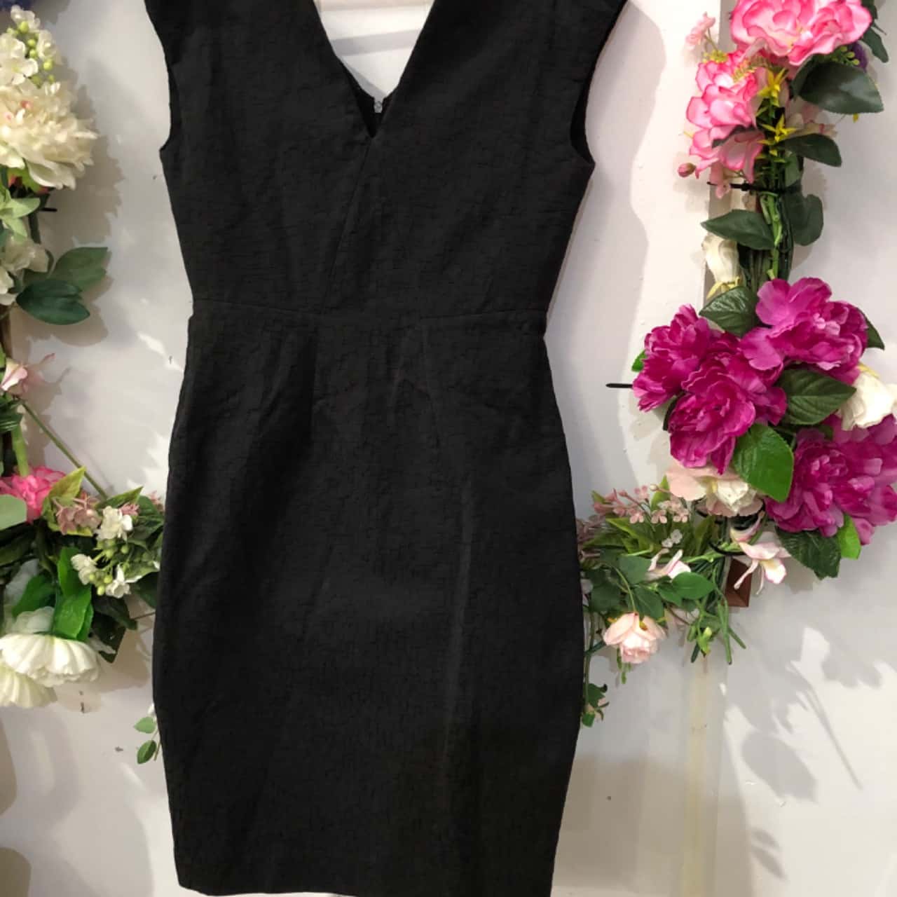 Scanlan Theodore Size 8 Black Dress (s)