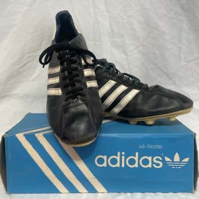 VINTAGE Adidas Size 13 Soccer Boots Black  