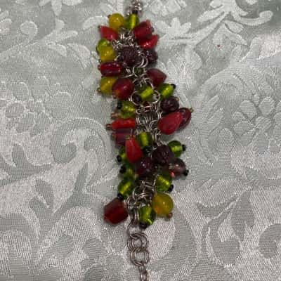  Womens Beaded Bracelet Multicoloured 