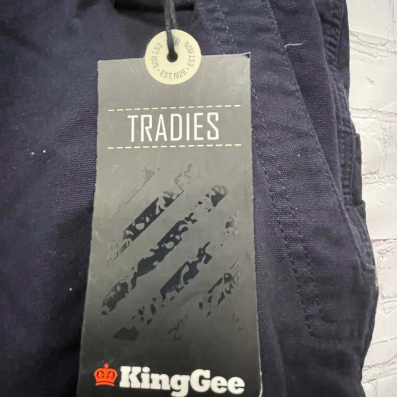 KingGee Mens Size 38 / 97R/XL Navy Blue (s)