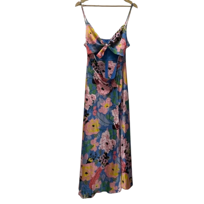 Esther & Co Womens  Size 18 Casual Dress / Maxi Dress / Shoestring Strap Dress Multicoloured 
