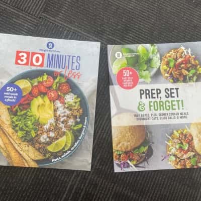 Weight Watchers 30 Minutes and Prep, Set and Forget Books 