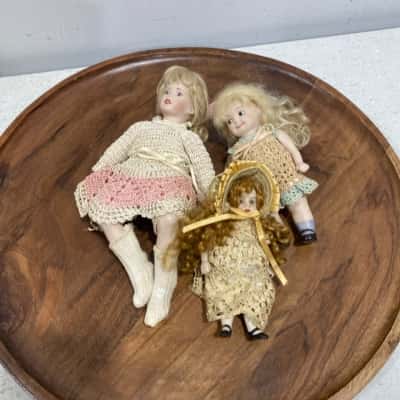 Vintage Dolls x 3 