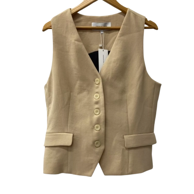 Veronika Maine - Waistcoat Beige Size 14