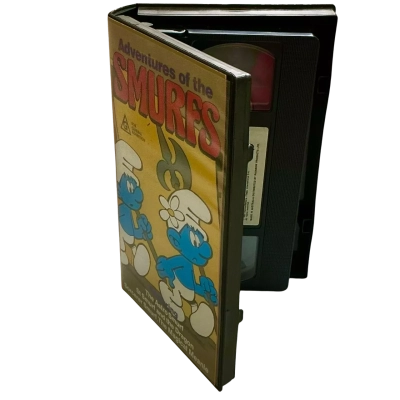 ‘Adventures of the Smurfs’ VHS Tape 1981 Australian release 
