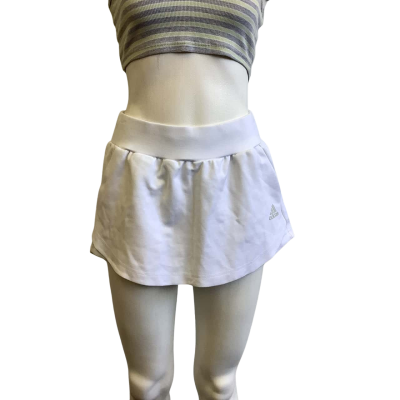 BNWT Adidas Women's Size 8 Mini Skort White 