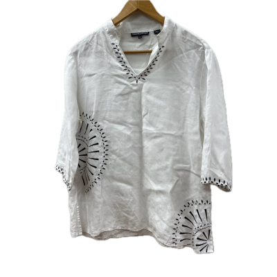 Sandra Steiner Womens shirt Size 14 White 