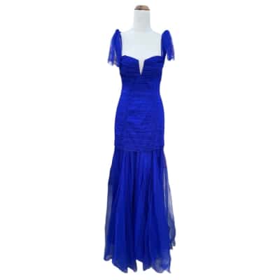 alice McCall Womens  Good Vibes Gown / Dress Size 8 Royal Blue 