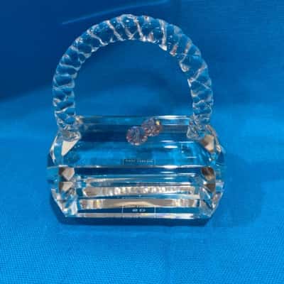 Simon designs Crystal Purse with Clasp - Paperweight 