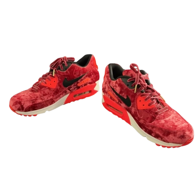Nike Air Max 90 Anniversary Red Velvet  Size 42 Sneakers - Red / White 
