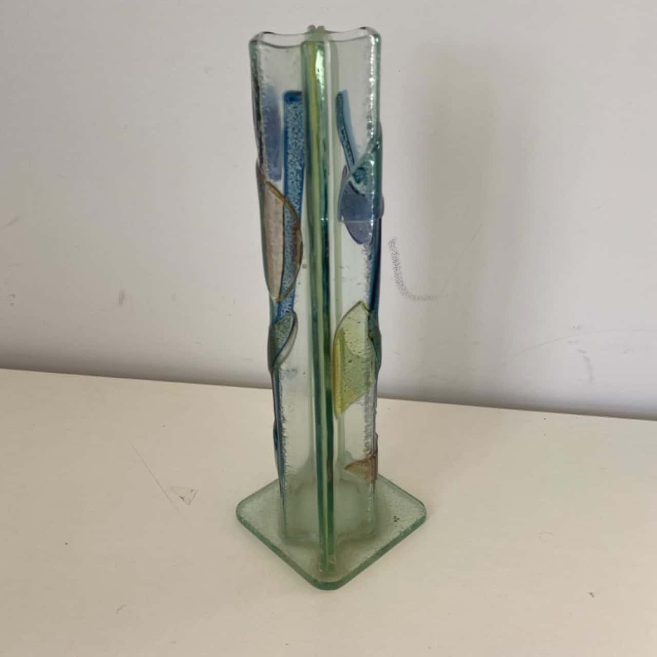 Simron Vase Lenoy Hand Made Israel Simron Vase