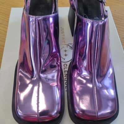 Womens Justine Clenquet Pink Shoes Size AUS 9.5-10