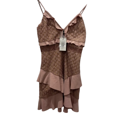 NEW Bardot Womens  Size 10 Cocktail Dress Nude / Pink  