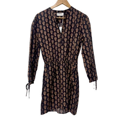 BNWT Auguste The Label Ariah Azalea Size 4 / XXS Mini Dress Brown 