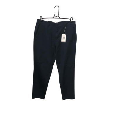 Ben Sherman Navy Blue Slim Tapered Fit Pants Size 34R