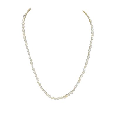 Vintage Clasp Fresh Water Pearl Necklace 