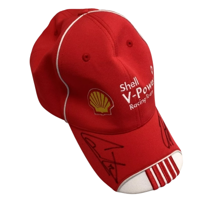 Shell V-Power Racing Team Signed DJR Team Penske Cap