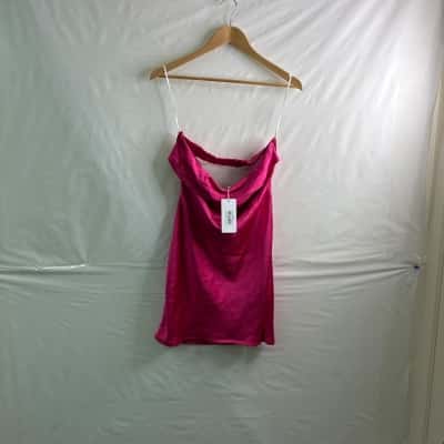  Billy J Women’s Size 12 Sleeveless Dress Pink BNWT