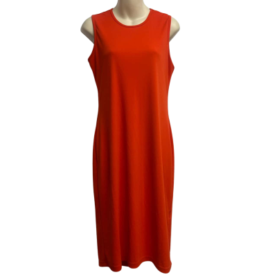 Witchery Size S Orange Sleeveless Dress  