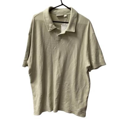 Calvin Klein Jeans Mens  Size L Short Sleeve T-shirt Beige D