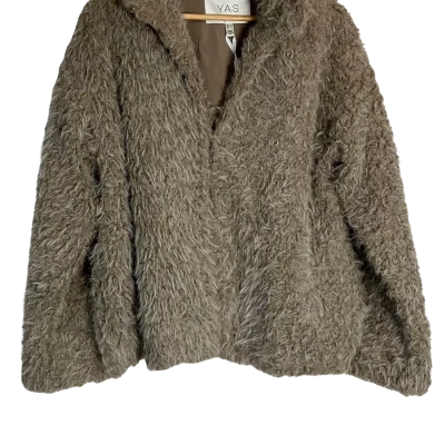 Yas  Women's  Size 12 Beige Winter Jacket 