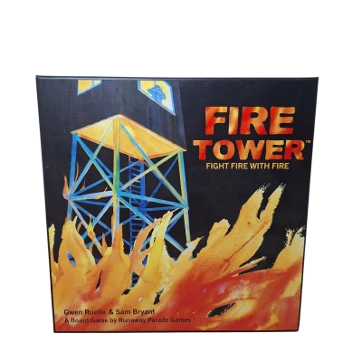 Fire Tower Fight Fire with Fire Board Game
