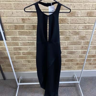  Womens legends bridal black dress Size 12 