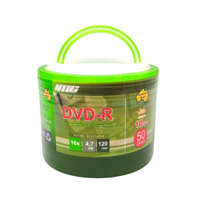 DVD-R 50 Printable Blank Discs Compatible With DVD Play Players/Recorders & PCs  (jk4)