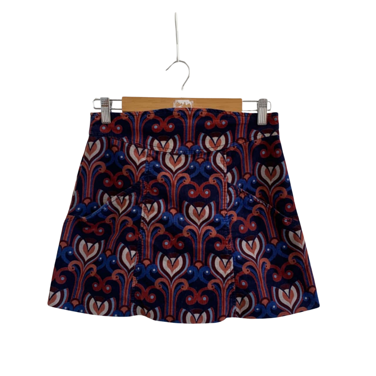 Zara Medium Retro Cord Mini Skirt