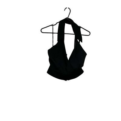Kookai Womens  Halter Neck Top Black   Size 10