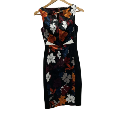 Cue Womens Size 6 Floral Dress