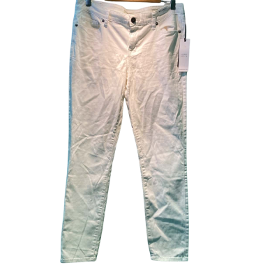  Mia & Moss Womens  Size 14 / 32 Skinny Jeans White 