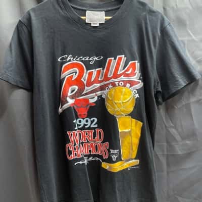 Chicago Bulls 1992 Back To Back World Champs Mens XXL