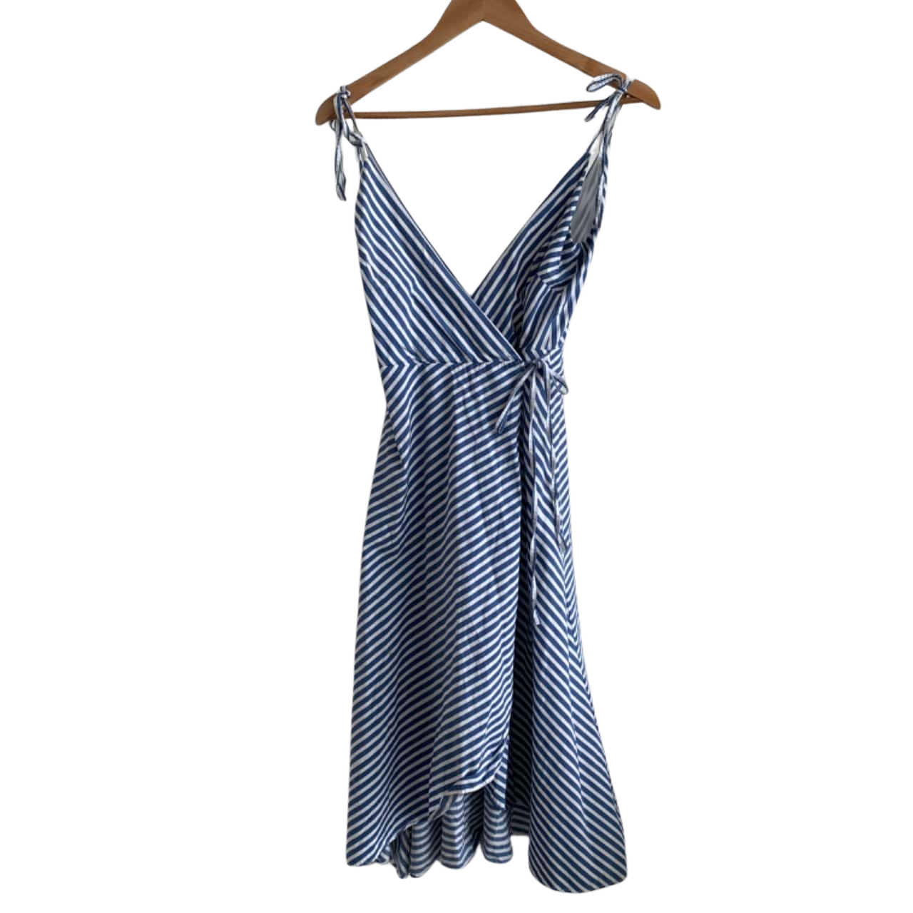 Shakuhachi OneSize Striped Wrap Dress