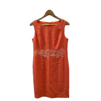 Anne klein Womens  Size 10 Orange dress 