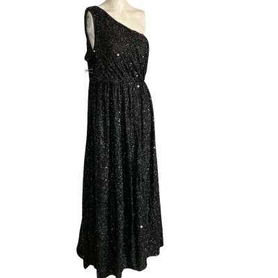  Womens  Size XL Cocktail Dress Black  