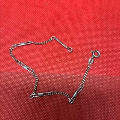 925 stamped large link Bracelet Silver 