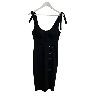 Sheike Womens  Size 10 Maxi Dress Black  