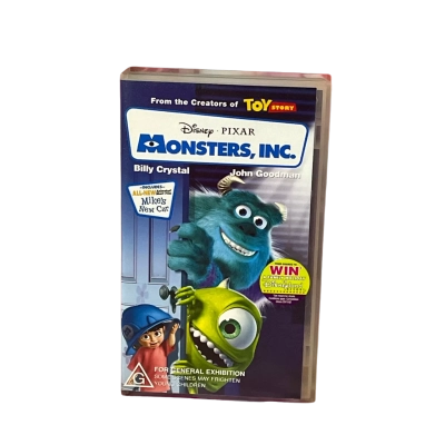 Monsters Inc VHS